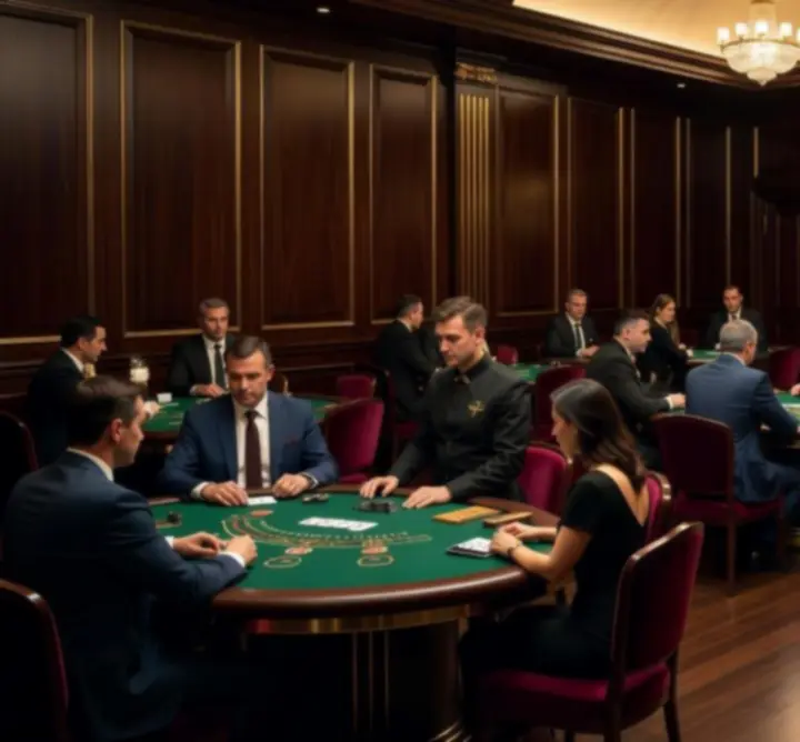 Exclusive VIP Tournament Hall for High-Stakes Poker and Blackjack